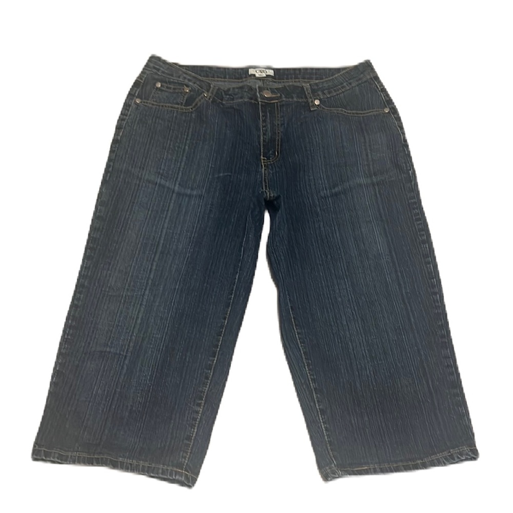 Cato, 5-Pocket, Design Pockets, Jean Capris, Size 14 - Picture 2 of 10